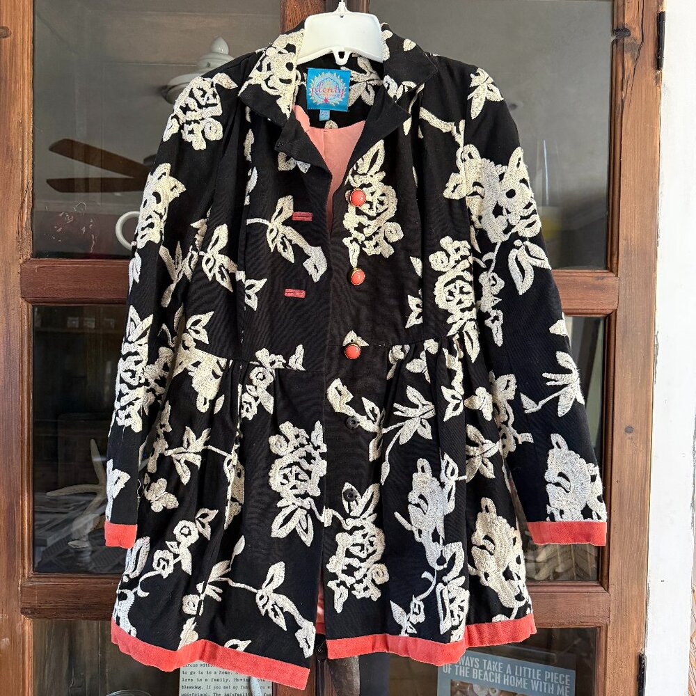 Anthropologie Coat, Plenty by Tracy Reese, Size XS, 0